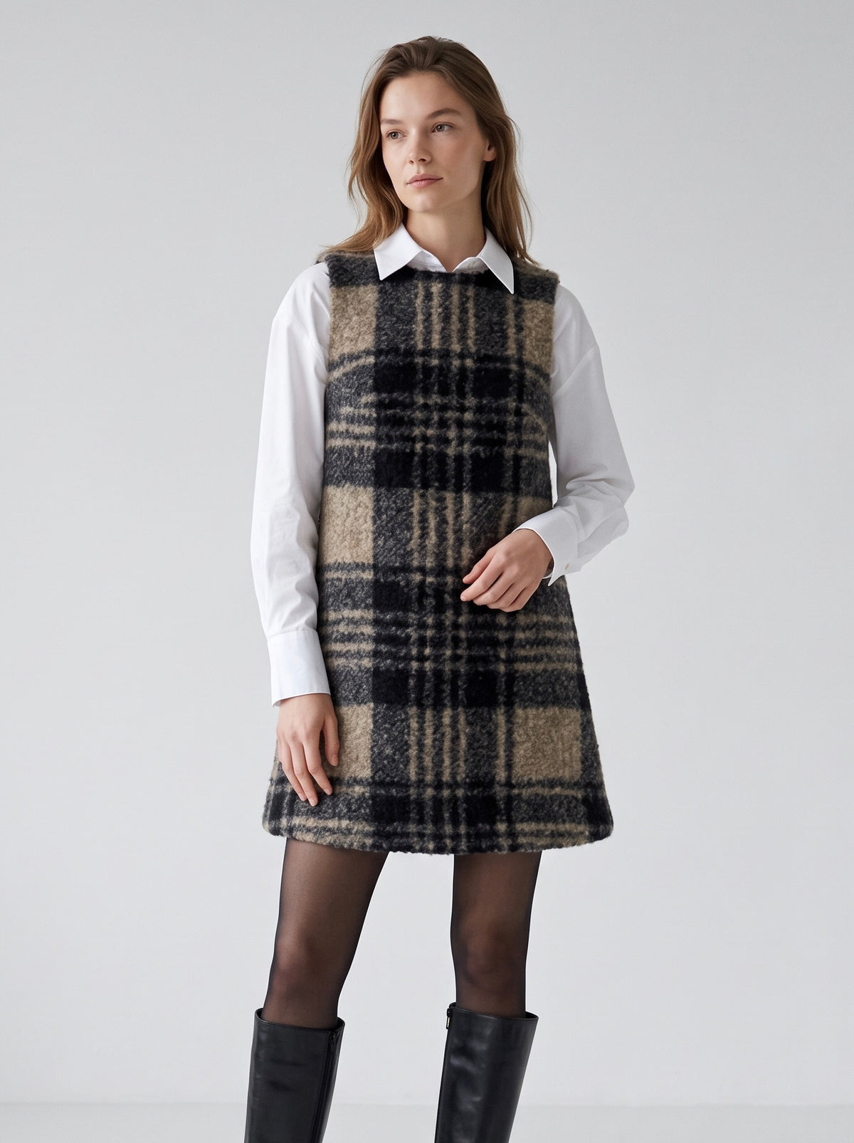 BOUCLÉ DRESS