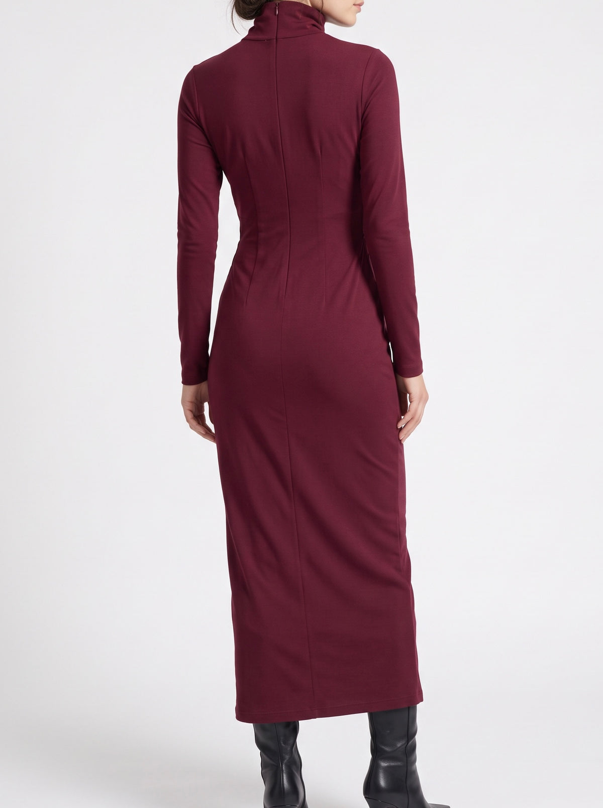 TURTLE NECK DRESS