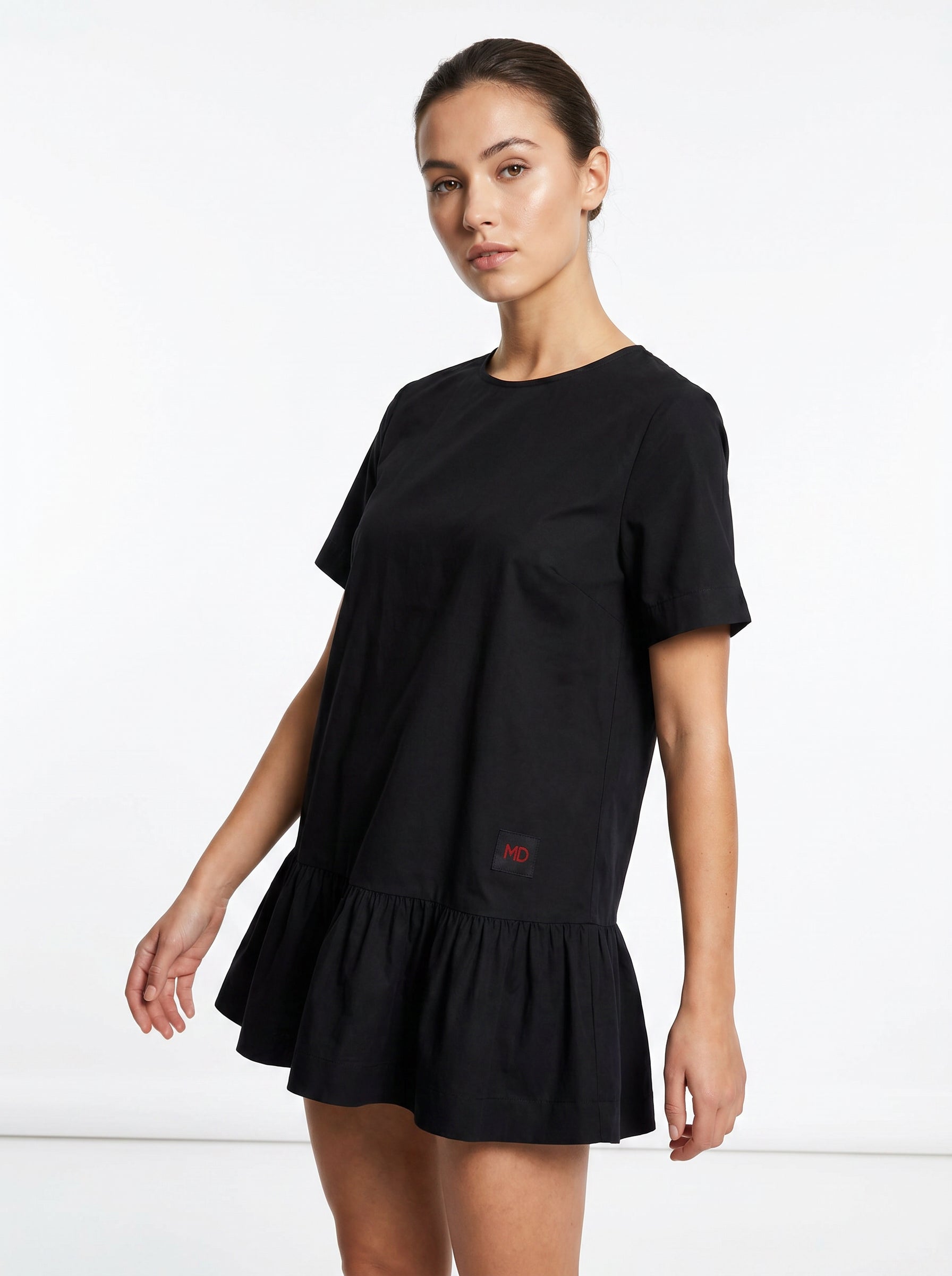 BLACK COTTON DRESS