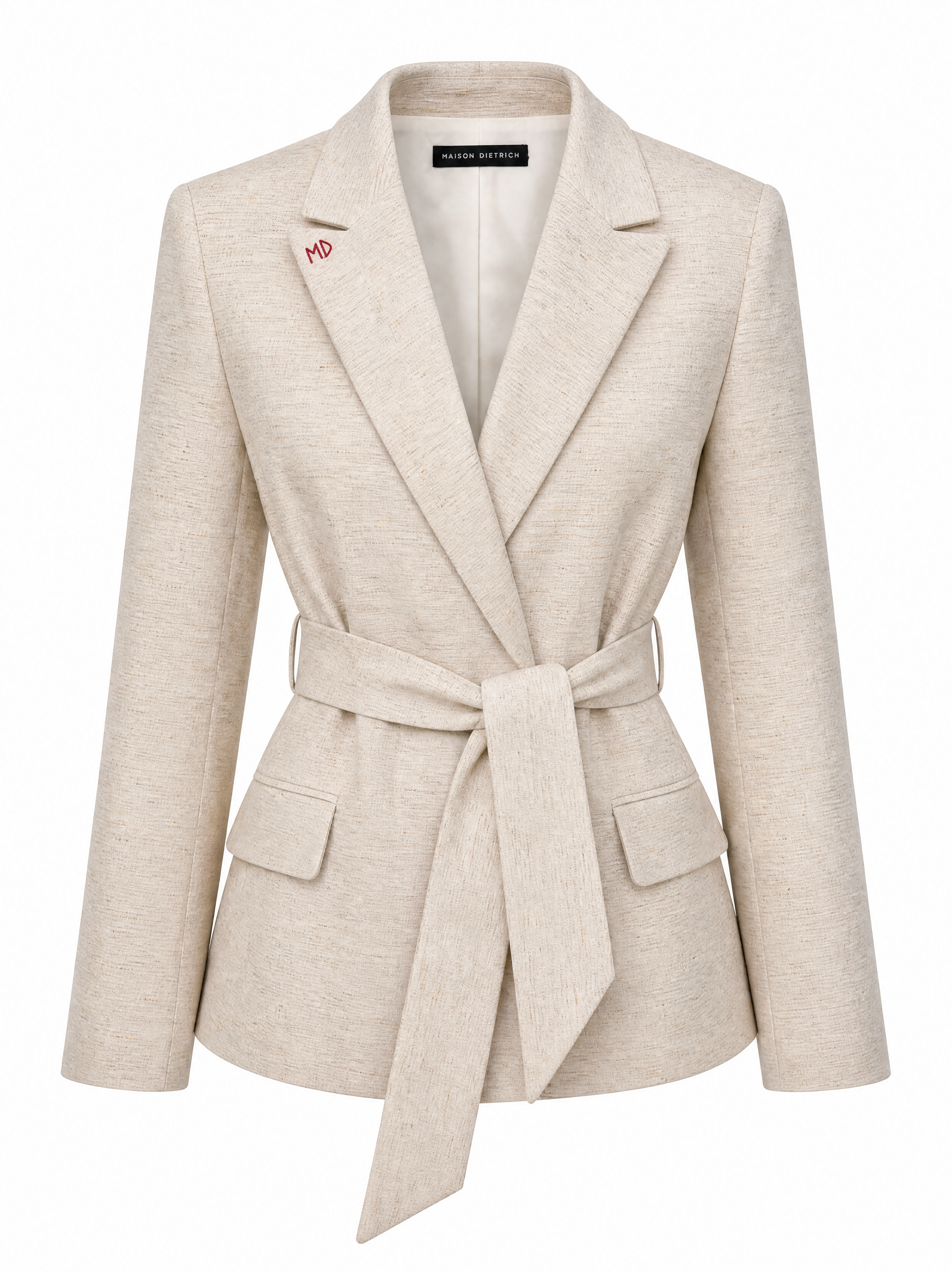 OVERSIZED WOVEN BLAZER
