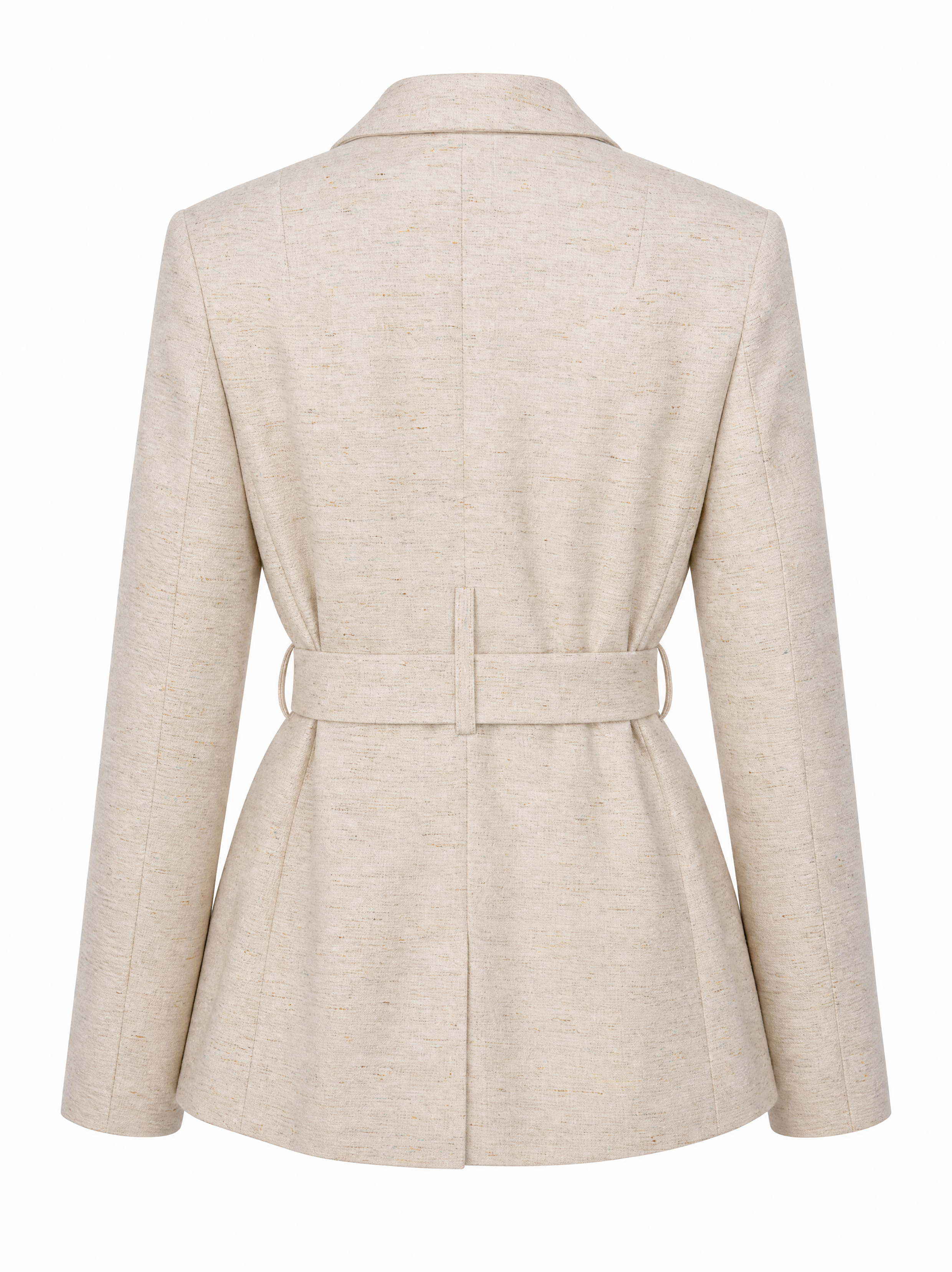 OVERSIZED WOVEN BLAZER