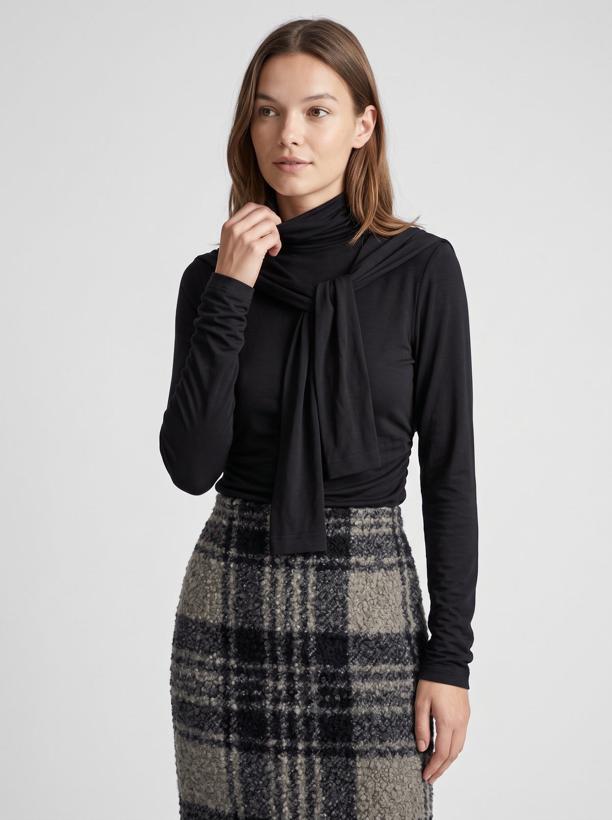 TURTLE NECK JERSEY